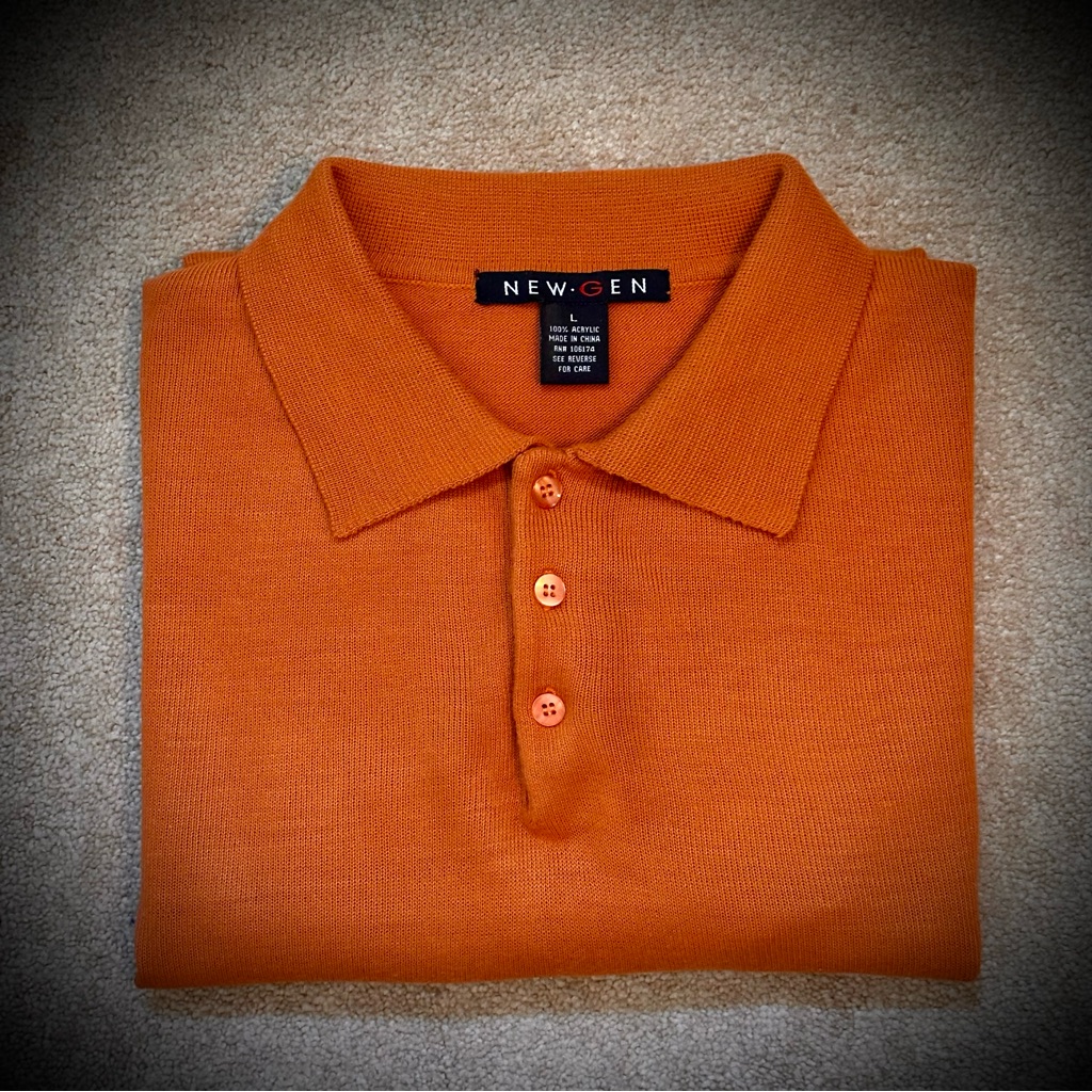 127 Newgen Mens Long Sleeve Polo Shirt
